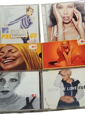 6pc CD Set - Robyn, Vitamin C, Kylie Minogue, Mtv Party To Go 9
